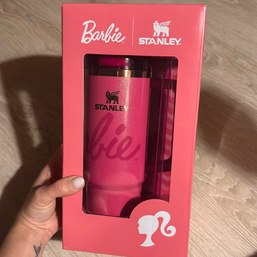 BRAND NEW  - never opened Barbie x Stanley cup 30oz